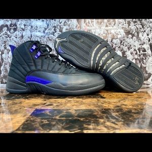 AIR JORDAN 12 RETRO DARK CONCORD BLACK CT8013-005 size 10
